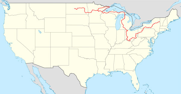 north map