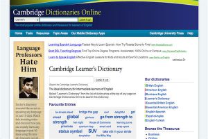 Cambridge Learner's Dictionary