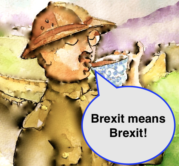 Brexit Mean Brexitはどういう意味？